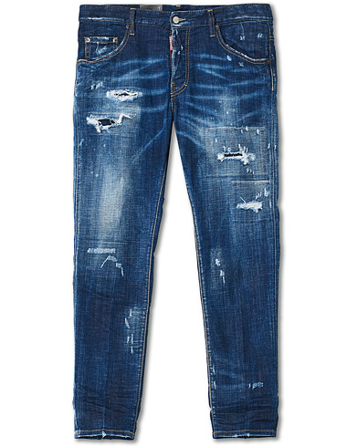 dsquared2 jeans dark blue