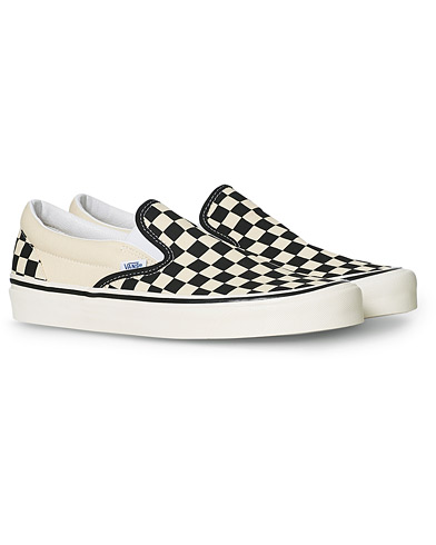 vans checkerboard slip on anaheim