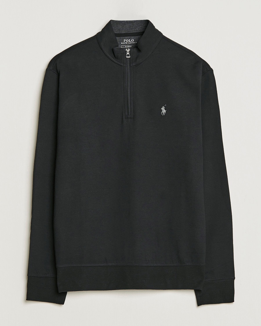 Herren | Sale kleidung | Polo Ralph Lauren | Double Knit Half-Zip Sweater Polo Black
