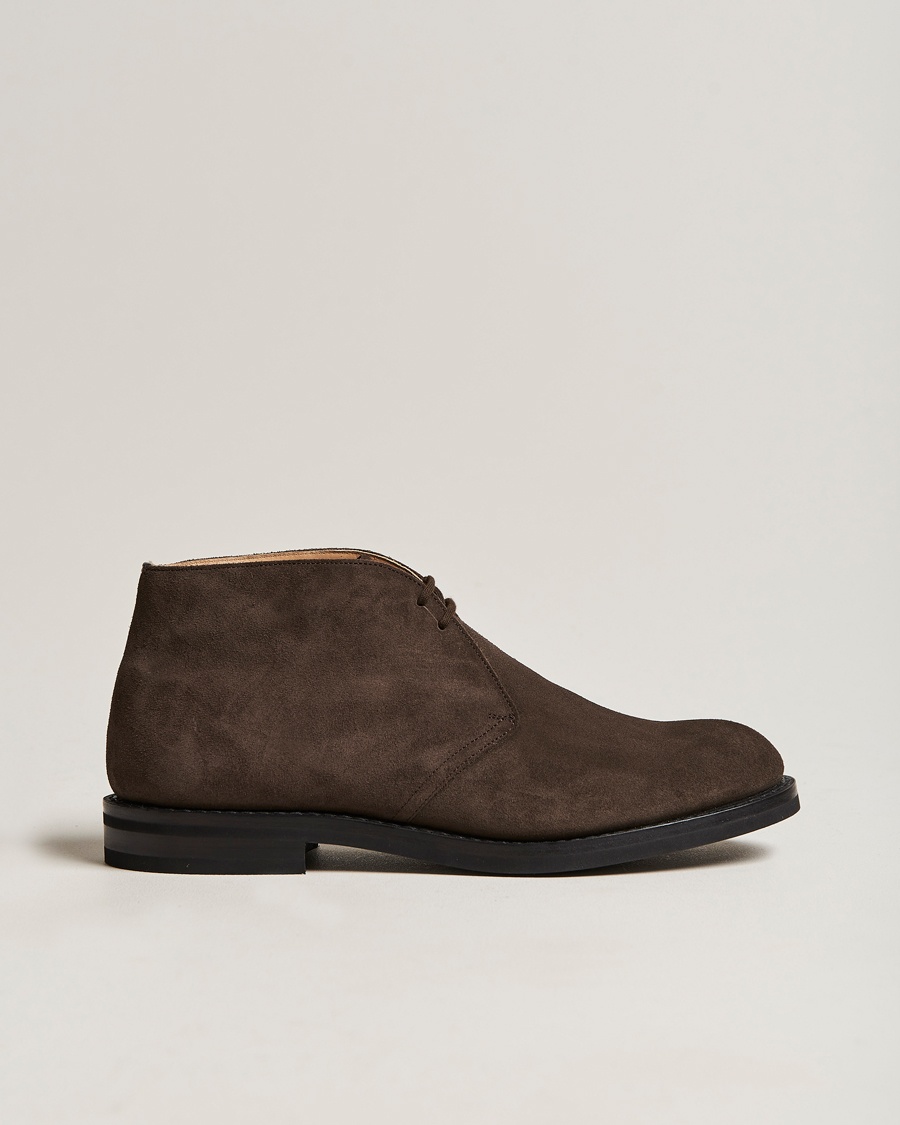 Church's Ryder Desert Boots Dark Brown Suede – Braun