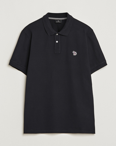  Regular Fit Zebra Polo Black