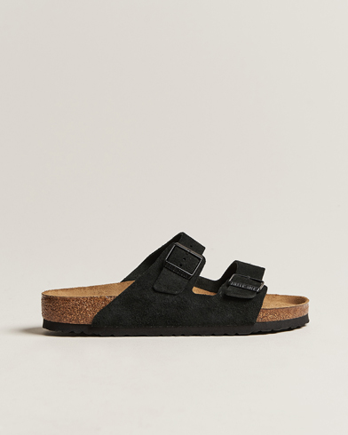 BIRKENSTOCK Arizona Soft Footbed Black Suede bei Care of Carl