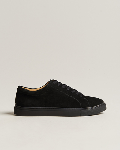 Myrqvist Oaxen Monochrome Sneaker Black Suede bei Care of Carl