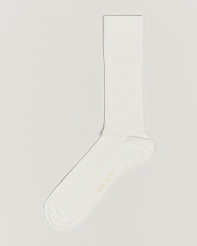  Cotton Rib Socks White