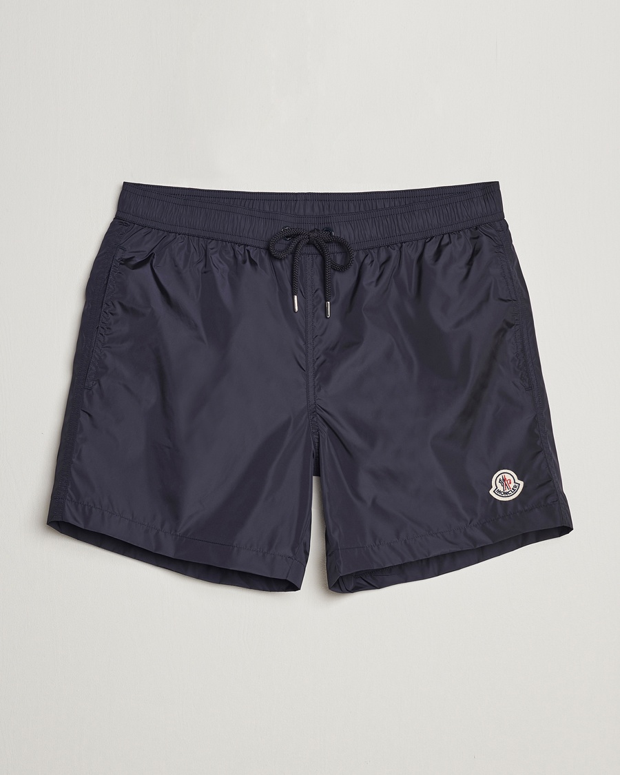 Moncler Nylon Swim Shorts Navy – Blau