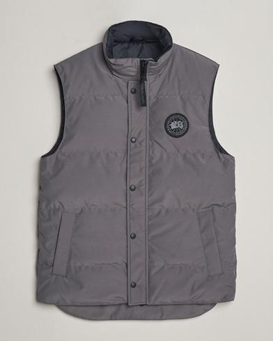 Black canada goose gilet on sale