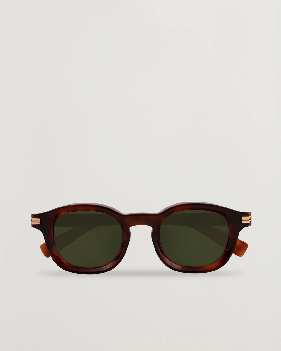 Zegna EZ0229 Sunglasses Dark Havana/Green – Braun