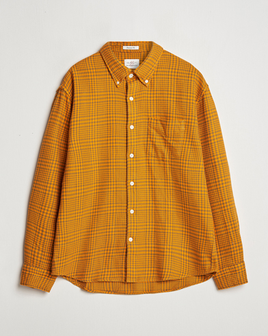  Rel Houndstooth Shirt Sweet Orange