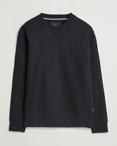 Lyle Scott Crew Neck Sweatshirt Jet Black bei Care of Carl