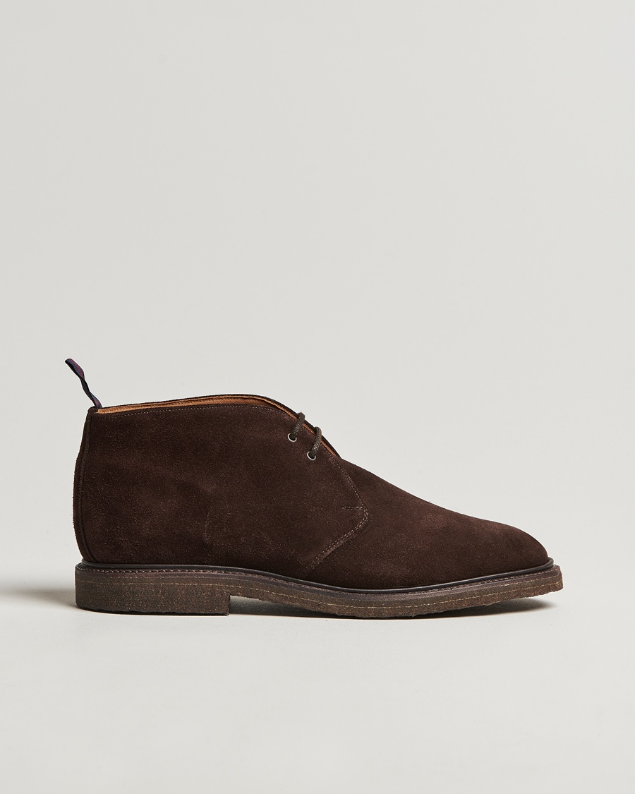 Sanders Harry Suede Chukka Boot Mocha Reverse – Braun