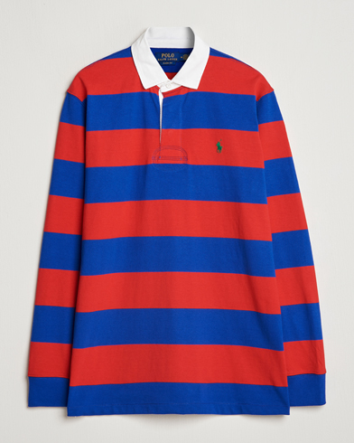  Jersey Striped Rugger Red/Classic Azure