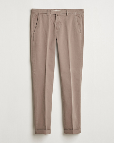  Slim Fit Cotton Stretch Chino Taupe