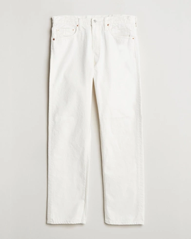  Straight Fit 105 Selvedge Jeans White