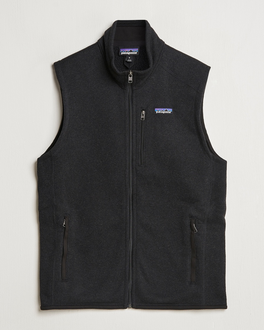 Patagonia Better Sweater Vest Black – Schwarz