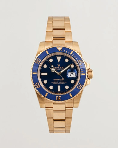  Submariner Date 18K 116618LB Gold