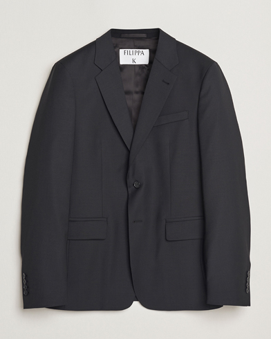  Slim Wool Blazer Black