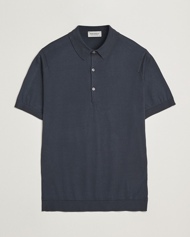  Adrian Slim Fit Sea Island Polo Flint