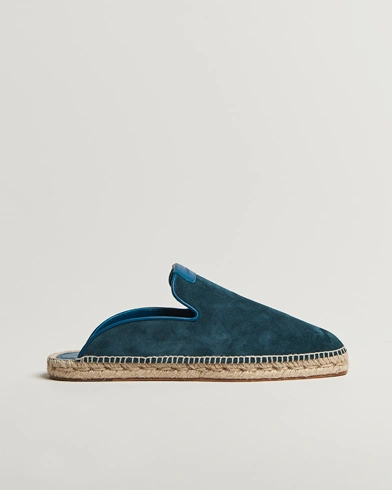  Espadrilles Petrol Blue