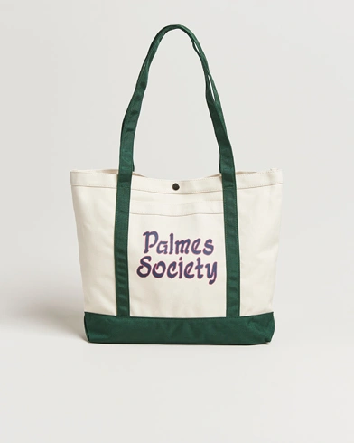  Society Tote Bag White/Green