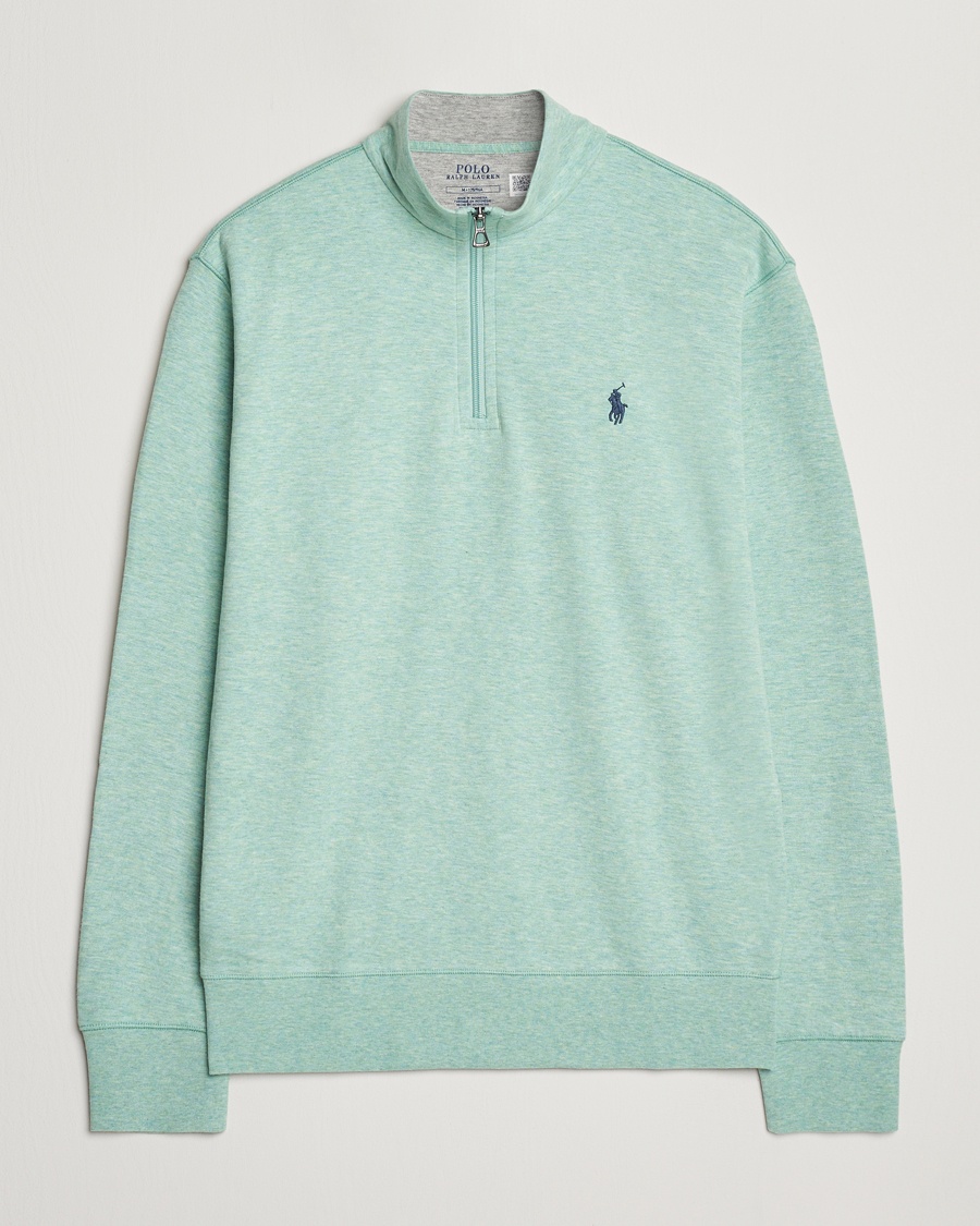 Herren | Sale kleidung | Polo Ralph Lauren | Tech Double Knit Half Zip Celadon Heather