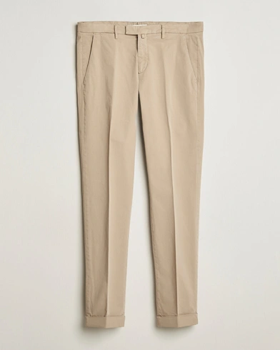  Slim Fit Cotton Chinos Taupe