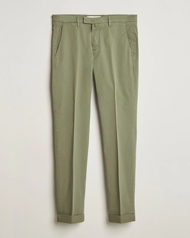  Slim Fit Cotton Chinos Olive