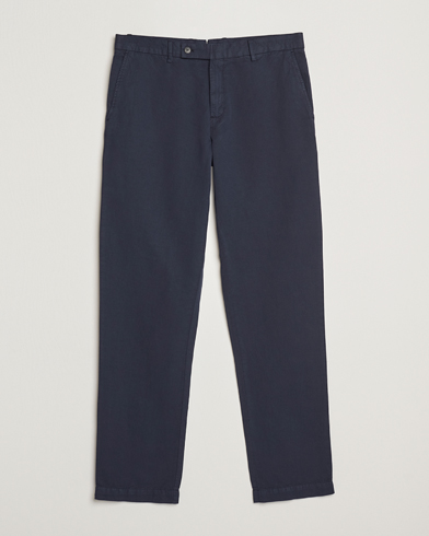  Cotton/Linen Trousers Navy