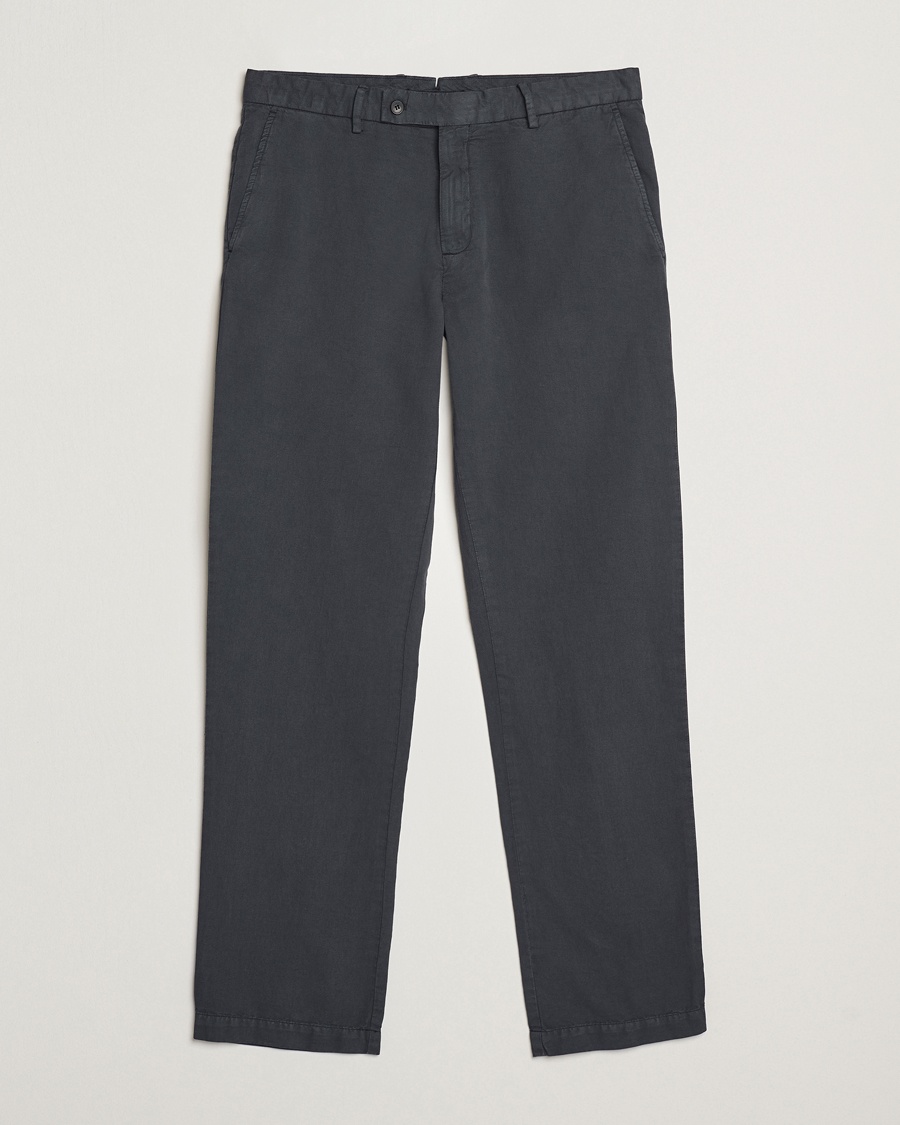  Cotton/Linen Trousers Charcoal