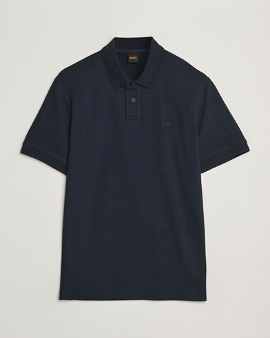  Interlock Polo Dark Blue