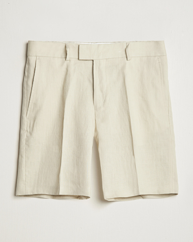  Thiago Linen Shorts Cream Sand