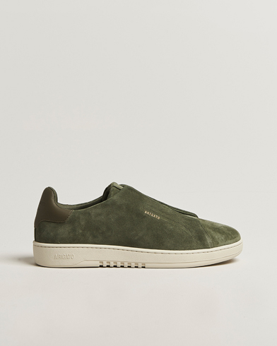 Axel Arigato Dice Laceless Suede Sneaker Dark Green – Grün