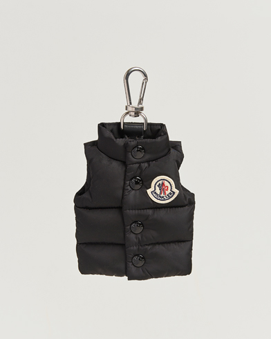 Moncler Down Vest Key Ring Black – Schwarz