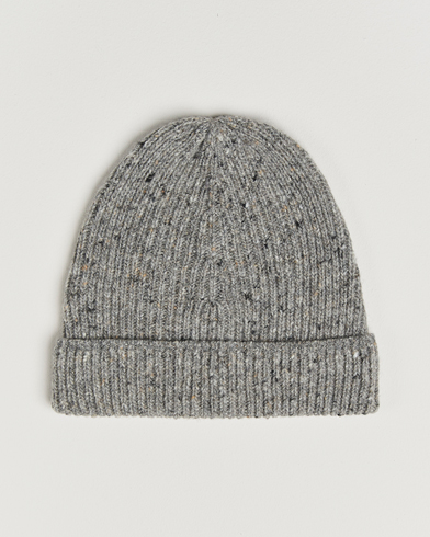 Samsøe Samsøe Nataniel Donegal Beanie Grey Melange – Grau