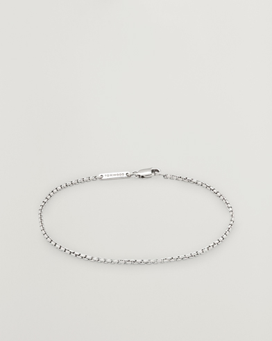 Tom Wood Lee Bracelet Slim Silver – Silber