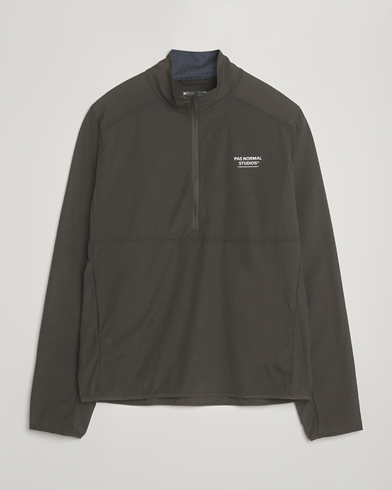 Pas Normal Studios Balance Half Zip Jacket Dark Olive – Grün