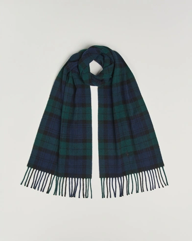 Polo Ralph Lauren Classic Wool Scarf Blackwatch – Blau
