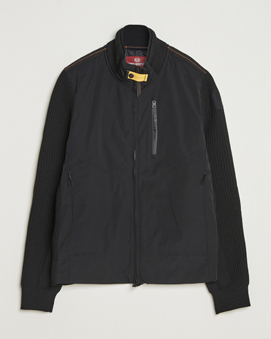 Parajumpers Zorba Tech Knit Hybrid Jacket Black – Schwarz