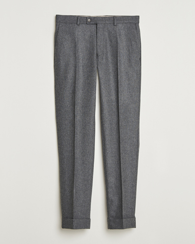 Morris Jack Flannel Trousers Grey – Grau