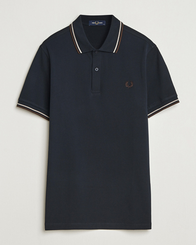 Fred Perry Twin Tipped Shirt Navy – Blau