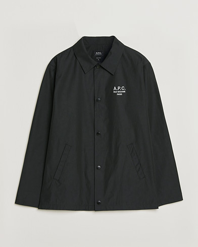 A.P.C. Rue Madame Coach Jacket Black – Schwarz