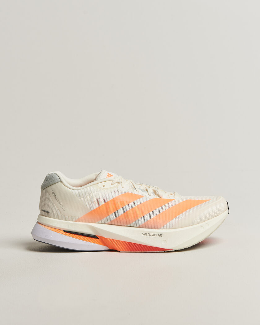 adidas Performance Adizero Boston 13 White/Orange – Weiß