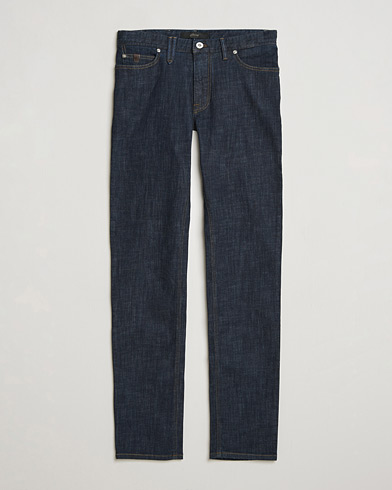 Brioni 5-Pocket Denim Dark Blue Wash – Blau