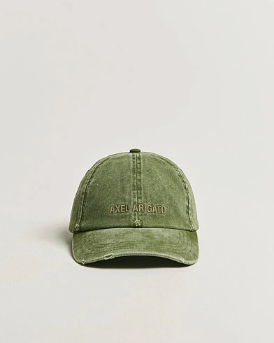 Axel Arigato AA Logo Cap Washed Green – Grün