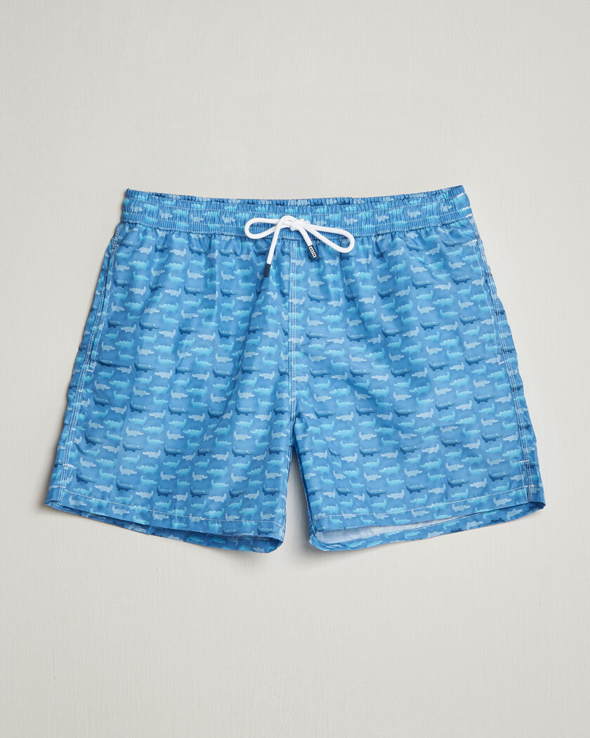 Fedeli Madeira Swim Trunk Blue Crocs – Blau