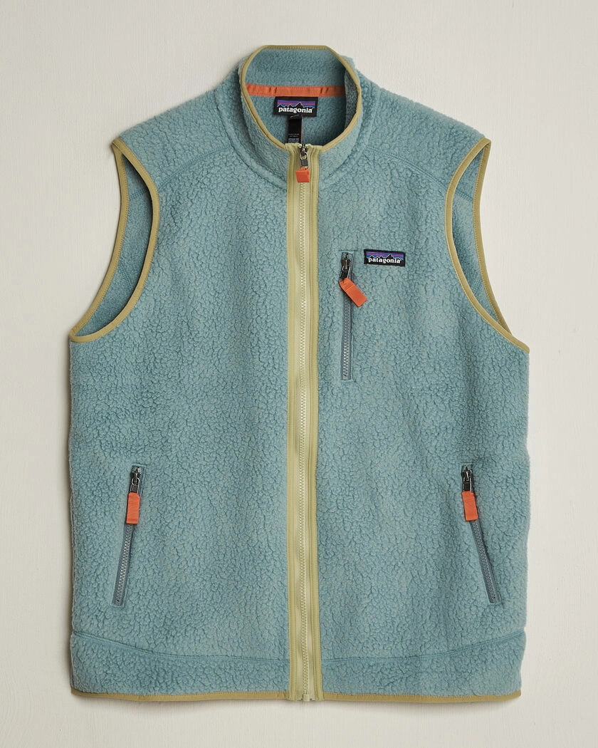 Patagonia Retro Pile Vest Blue Sage – Blau