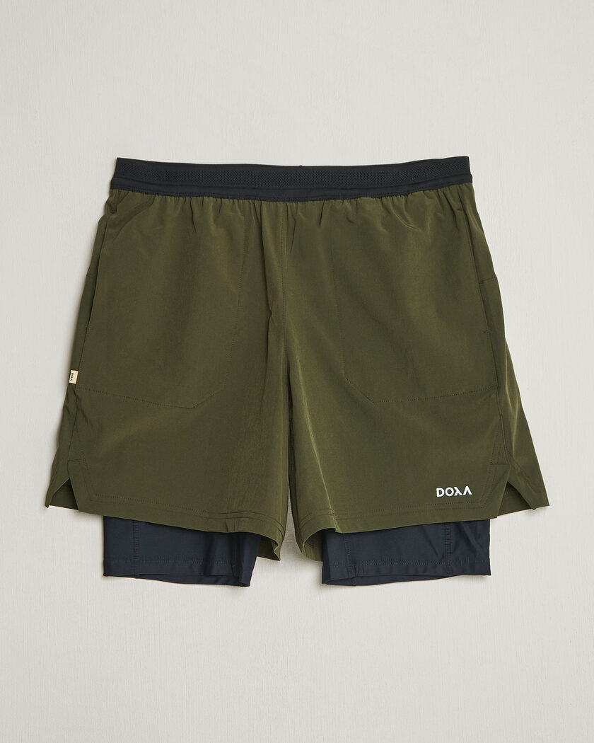 DOXA Rerun 2-In-1 Shorts Forest – Grün