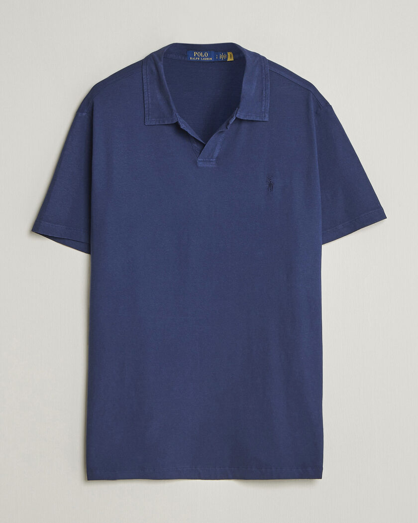 Polo Ralph Lauren Knitted Polo Newport Navy – Blau