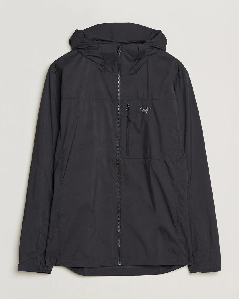 Arc'teryx Squamish Lightweight Hooded Jacket Black – Schwarz
