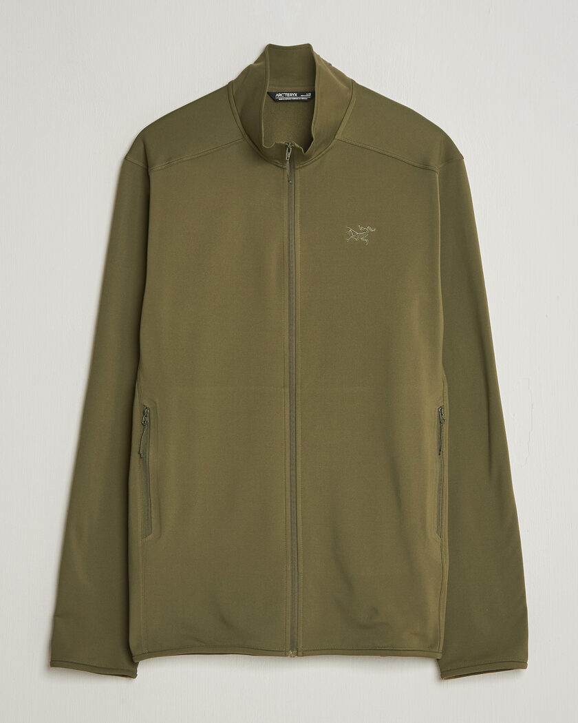 Arc'teryx Kyanite Lightweight Full Zip Tatsu – Grün