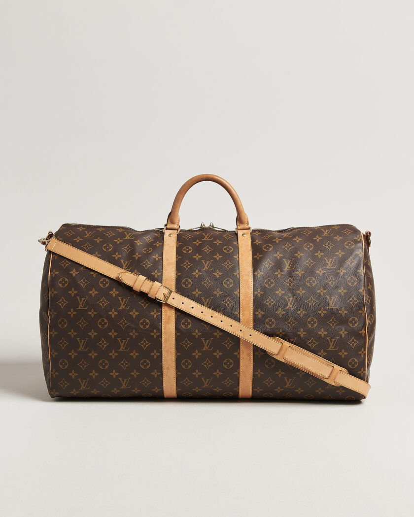 Louis Vuitton Pre-Owned Keepall Bandouliére 60 Monogram – Braun